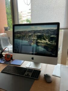 iMac, ordinateur, macOS, Apple, chrome