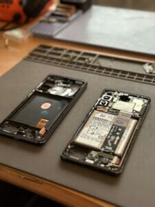 téléphone, smartphone, électronique, réparation, samsung, batterie