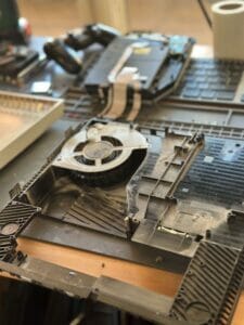 console, ps4, sony, électronique, nettoyage, poussière