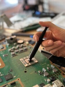 console, ps4, sony, électronique, pate thermique, nettoyage