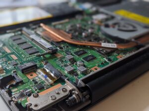 ordinateur, pc portable, portable, laptop,Carte mère, électronique