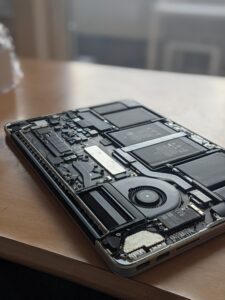 ordinateur, pc portable, portable, laptop, macbook pro, apple